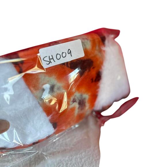 Handcrafted Santa Hat Tie Dye Hippy Holiday Festive Winter Wear